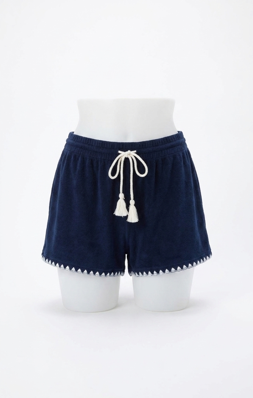 NEW Z SUPPLY coastline terry short in eclipse